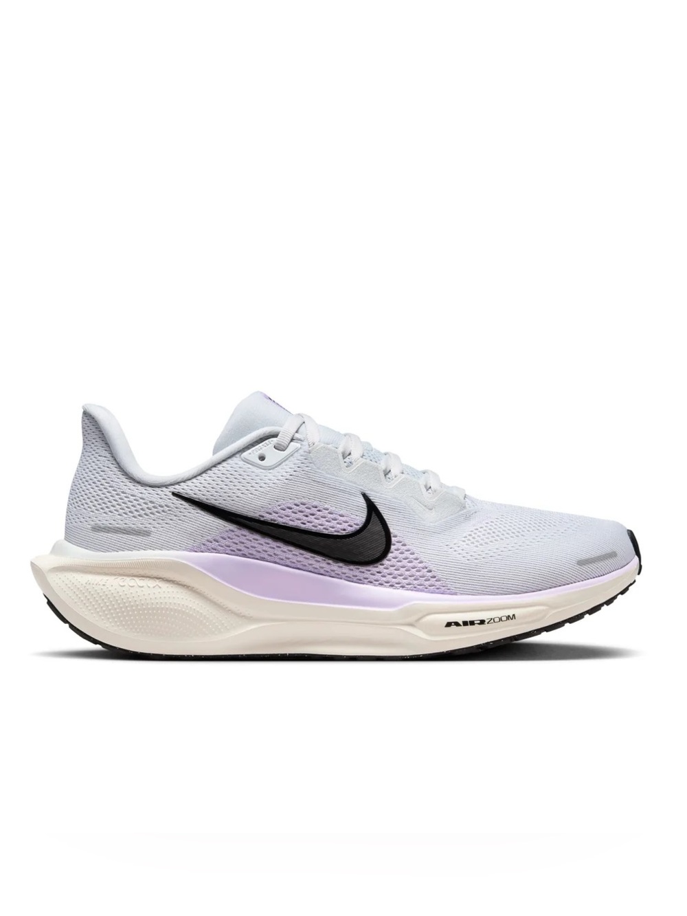 Nike Women's White & Lavender Air Zoom Running Shoe